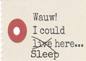 I could sleep herekopie